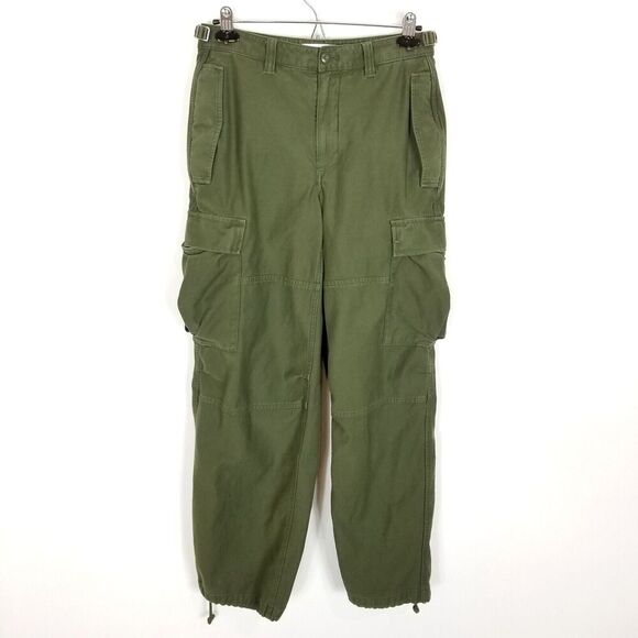 Aritzia Pants - Aritzia Tna Women SUPPLY CARGO PANTs Sz 6 Green Grunge  Streetwear